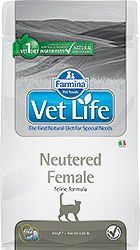 Farmina VET LIFE NATURAL DIET CAT NEUTERED FEMALE 5 KG