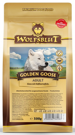 Wolfsblut Dog Golden Goose Adult - gęś i bataty 500g
