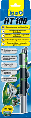 Tetra HT Aquarium Heater HT 100-grzałka 100W z reg.temp 19-31 st.C do akw.100-150l (335100)