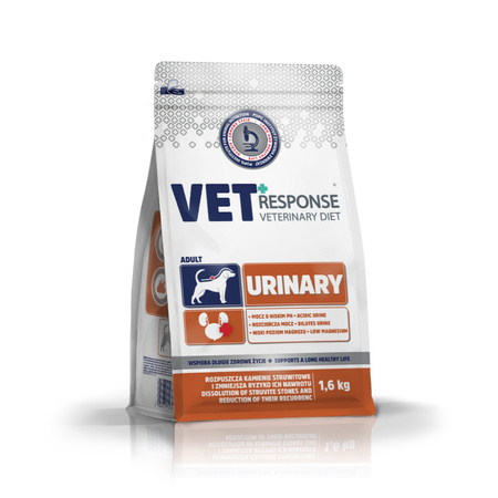 Karma sucha dla psa VET RESPONSE VETERINARY DIET URINARY 1,6 kg