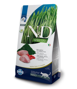 FARMINA N&D Spirulina Lamb Cat Adult 1,5kg