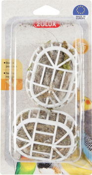 Zolux Włosie do gniazda w kuli do klatki dla ptaków x 2 - blister