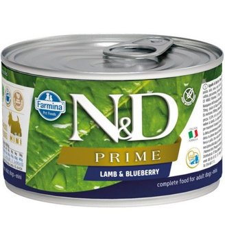 Farmina ND Prime Grain Free Adult - jagnięcina i borówka 285g