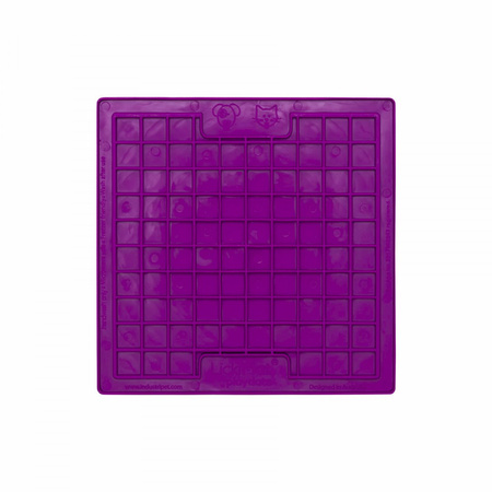 Mata Lickimat PLAYDATE dla psów fioletowa