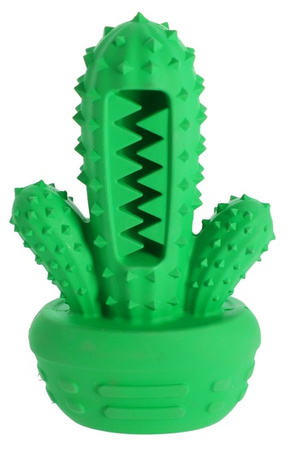 Dingo Zabawka dla psa - Twarda guma TPR - Kaktus 17,5cm