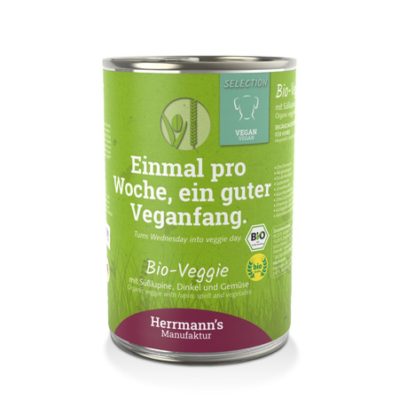 HERRMANN'S Selection Sensitive Bio Veggie - karma warzywna (400g)