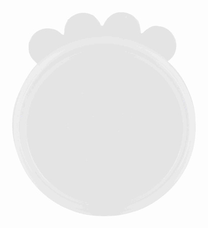 TX-24553 WIECZKO NA PUSZKI SILIKONOWE     2szt 7,6cm  /4