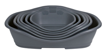 Sleeper 6, legowisko, dla psa/kota, plastikowe, ciemnoszare, 117 × 77 cm, z recyklingu