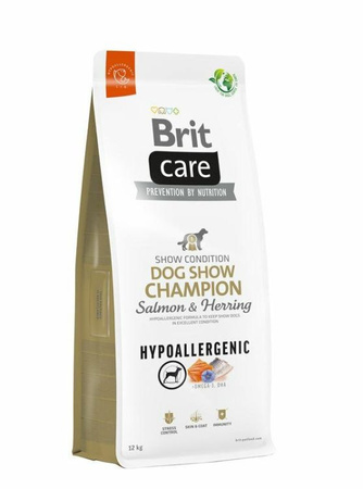 Brit Care Hypoallergenic Dog Show Champion Salmon & Herring 12kg
