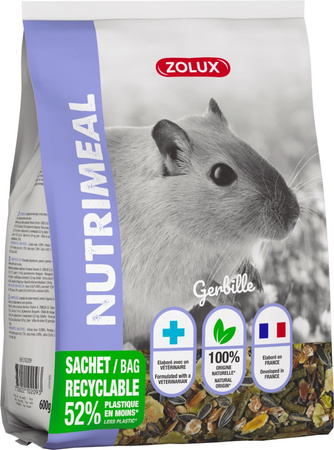 Zolux Pokarm mieszanka dla myszoskoczków NUTRIMEAL 3 600 g