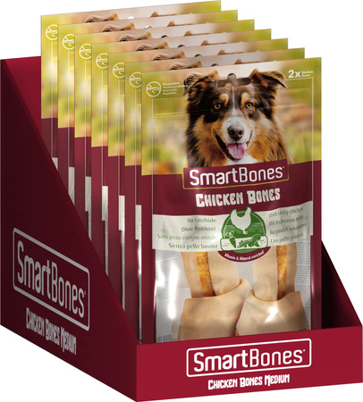 Smart Bones Przysmak dla psa kości o smaku kurczaka M 2 szt.