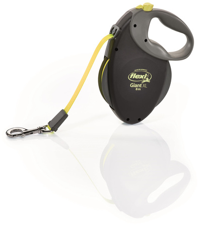 Flexi Smycz automatyczna dla psa GIANT NEON taśma XL 8m