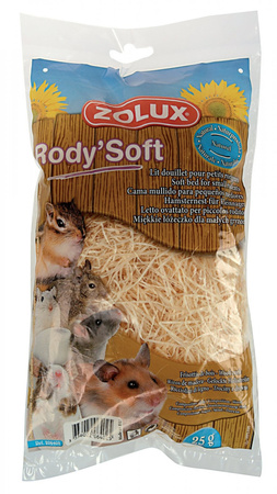 Zolux Podściółka dla małych ssaków Rody'Soft drewno naturalne 25g