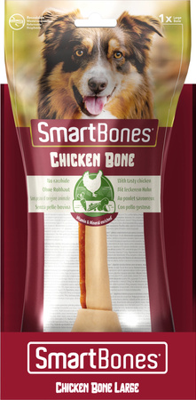 SMART BONES Przysmak dla psa kość o smaku kurczaka L 1 szt.