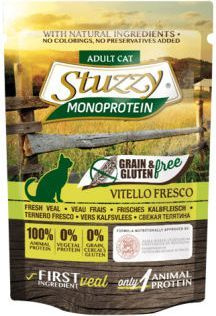 STUZZY KOT sasz.85g MONOPROTEIN           CIELĘCINA  /16