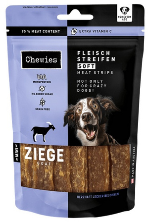 Chewies Meat Strips Soft Mini Koza 70g