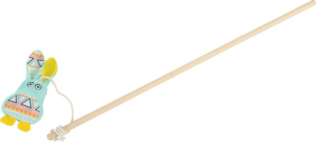 Zolux Zabawka dla kota wędka królik KALI kol. zielony 40 cm