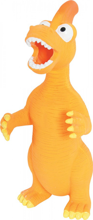 *- ZOLUX Zabawka lateksowa DINO 24 cm kol. pomarańczowy