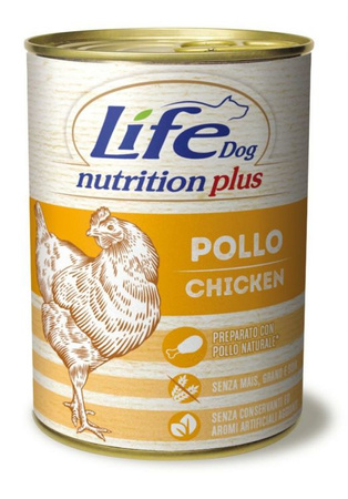 LIFE DOG pusz.400g CHICKEN /24