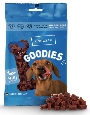 Chewies Goodies (Training) Kosteczki Mini Łosoś 125g