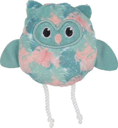 ZOLUX Zabawka dla kota sowa, liście ETHICAT 11 cm