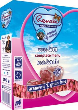Renske Dog fresh meat - świeża jagnięcina bez zbóż dla psów 395 g