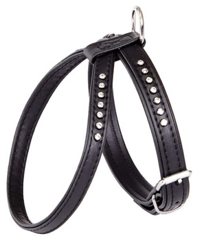 Dingo Szelki Glamour nr.3 (37-43cm) ósemki czarne