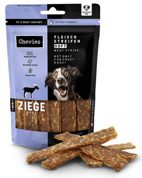 Chewies Meat Strips Soft Mini Koza 70g