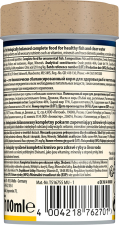 TETRA TetraMin 100 ml pokarm płatki dla ryb akwariowych