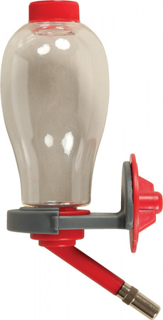 *- ZOLUX Poidełko dla gryzoni napełniane od góry 250 ml kol. czerwony