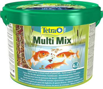 TETRA Pond Multi Mix 10 L Pokarm dla ryb stawowych w oczku wodnym mieszanka