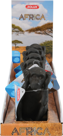 Zolux Ozdoba do akwarium małpa zasłaniająca uszy AFRICA 5,2x5,8x10,3 cm