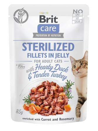 BRIT CARE KOT sasz.85g FJ TENDER TURKEY& SHRIMPS /24
