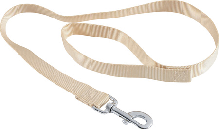 Zolux Smycz dla psa nylonowa 1 m/15 mm kol. beżowy