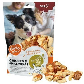 DUVO+ 100g WRAPS CHICKEN & APPLE /10