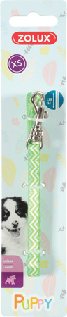 Zolux Smycz dla szczeniąt Puppy PIXIE 8 mm/1,20 m kol. zielony