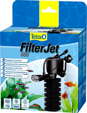 TETRA FilterJet 600 filtr wewnętrzny Tetra do akwariów 120-170L