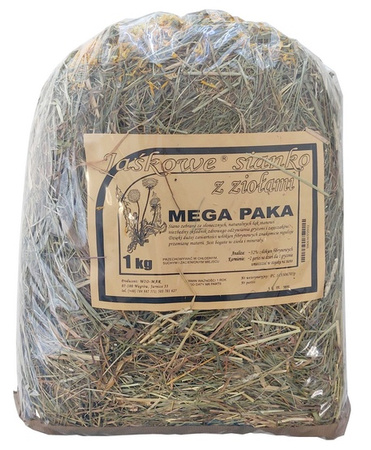 Wio-Mar Jaśkowe Sianko Mega Pack 1kg