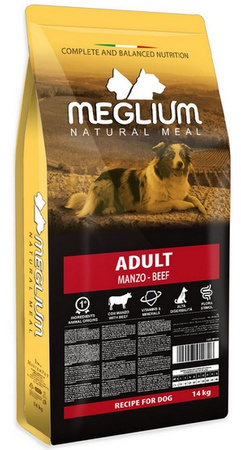 Meglium Dog Adult Beef 14kg