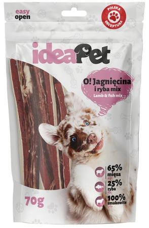IdeaPet O! Jagnięcina i ryba mix 70g
