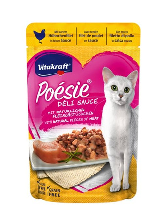 Vitakraft Poesie Deli Sauce kurczak saszetka 85g