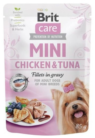 Brit Care Dog Mini Chicken & Tuna saszetka 85g