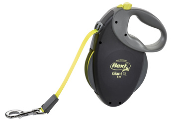 Flexi Smycz automatyczna dla psa GIANT NEON taśma XL 8m