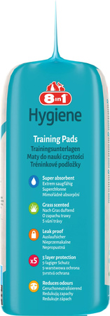 8in1 Podkłady dla psa do nauki czystości Training Pads 57x56cm 30 szt.
