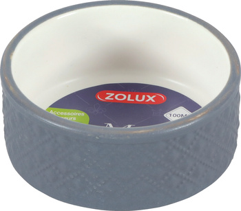 Zolux Miska z kamionki dla gryzonia MARGOT 100 ml kol. szary