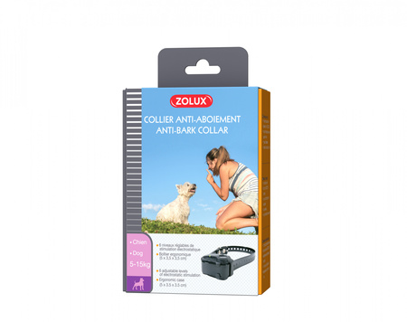 Zolux Obroża antyszczekowa dla małego psa Soft Touch 5-20 kg