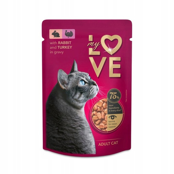 MY LOVE sasz. 85g KITTEN Z KURCZAKIEM       /24