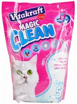 Żwirek Vitakraft Magic Clean silikonowy 5L [15506]