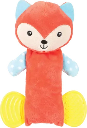 Zolux Zabawka pluszowa dla psa gryzak MAXOU pomarańczowa 14,5x4,5x21,5 cm