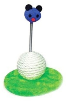 Yarro Drapak Mini Myszka zielono-niebieski 18x12x18cm [Y1153]